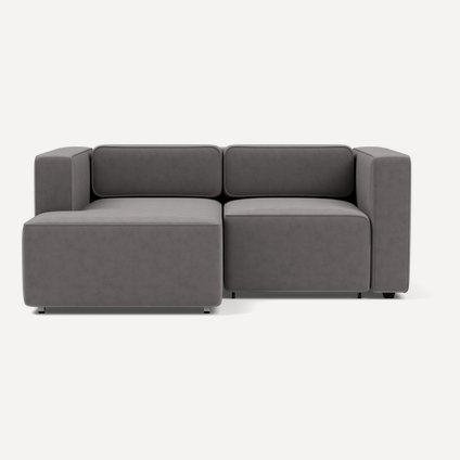 Диван угловой Аронт Мини Velvet Grey