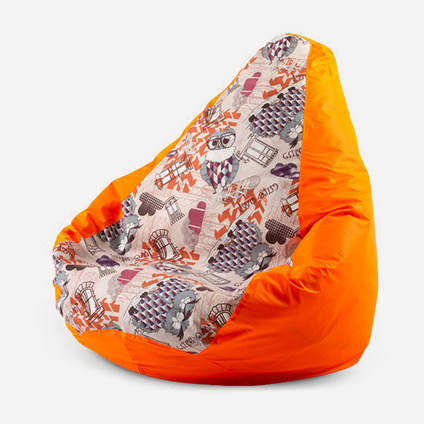 Кресло-мешок Рокси L Owls