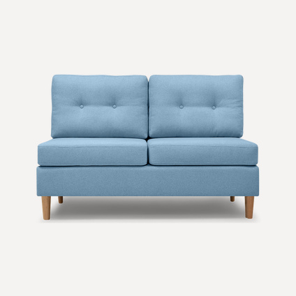 Диван прямой Динс-1 Sherst Sky