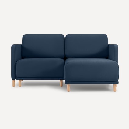 Диван угловой Нордика мини Velvet Blue