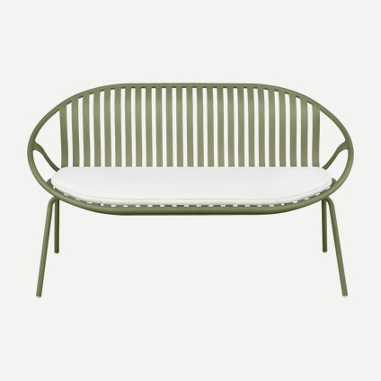 Диван садовый Филлис Рогожка Оливковый
