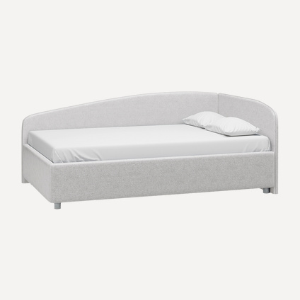 Кровать Лейден 120 Light Grey
