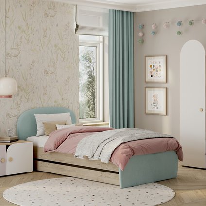 Модульная детская Арчи 1 Белый/Дуб Ирландский