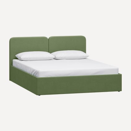 Кровать Вилена 180 Velvet Olive