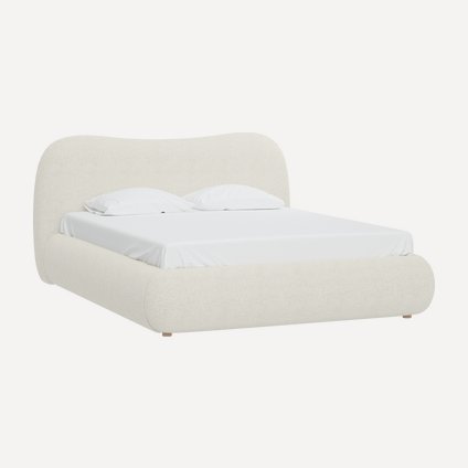 Кровать Эмбер 180 Bucle White