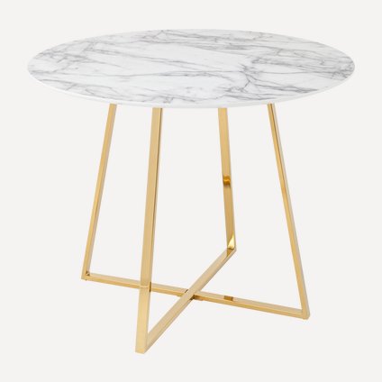 Кухонный стол Кирстен Marble Gold