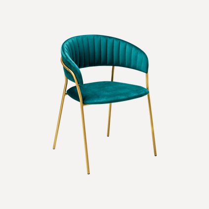 Стул Портман-1 Velvet Aqua