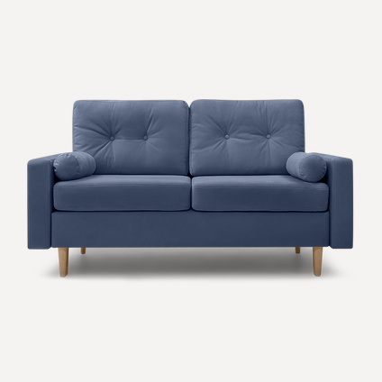 Диван модульный Динс Velvet Navy Blue