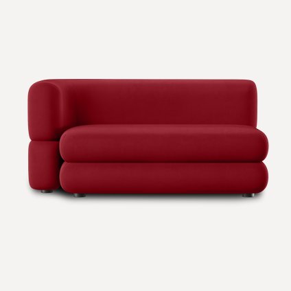 Диван прямой Brera-8 Velour Cherry