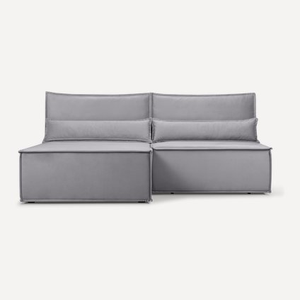Диван угловой Стаус Velvet Silver