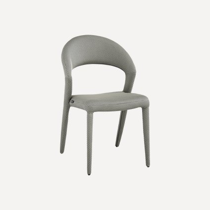 Стул Слэй Трикотаж Серый