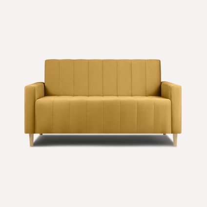 Диван прямой Маре Мини Velvet Yellow