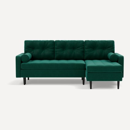 Диван угловой Ситено Barhat Emerald