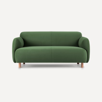 Диван прямой Пайпел Velvet Olive