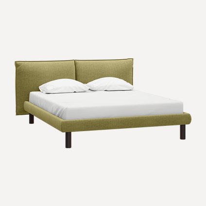 Кровать Кейт 140 Textile Lime