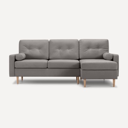 Диван угловой Динс Velvet Stone