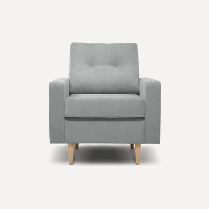 Кресло Динс Velvet Grey