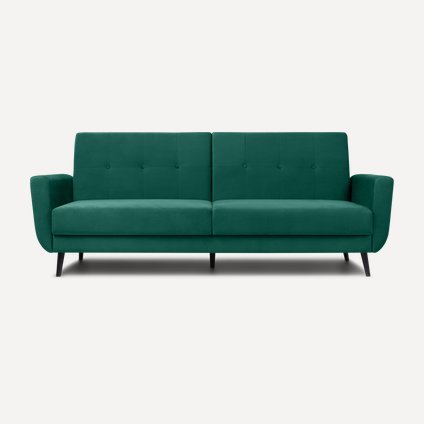 Диван прямой Лекстон Velvet Emerald