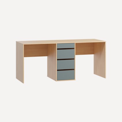 Письменный стол Пенни-3 Plywood Mint