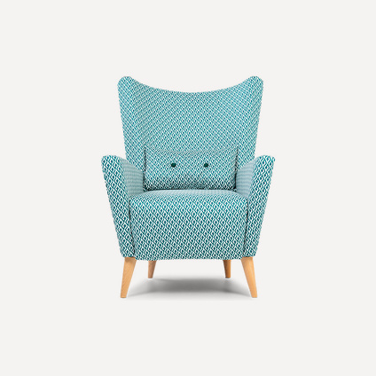 Кресло Носта Lozenge Green