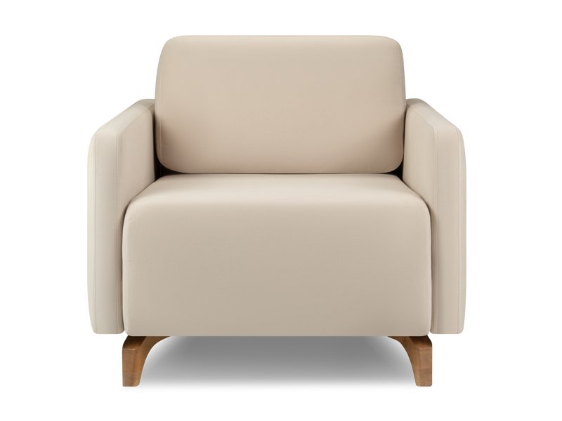 Кресло-кровать Льери Мини Велюр Молочный