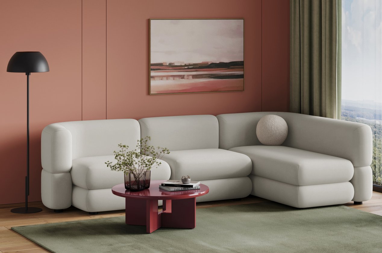 Журнальный стол Биллен Glossy Red - фото 2