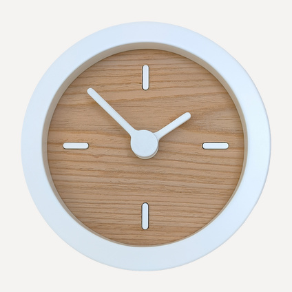 Часы Кудо 16 Wood White