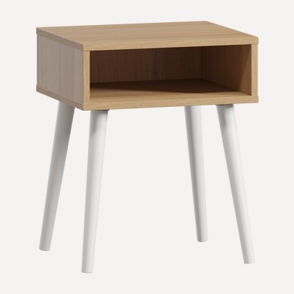 Тумба прикроватная Ивейн-1 Open Oak White