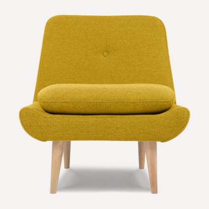 Кресло Винси Textile Yellow