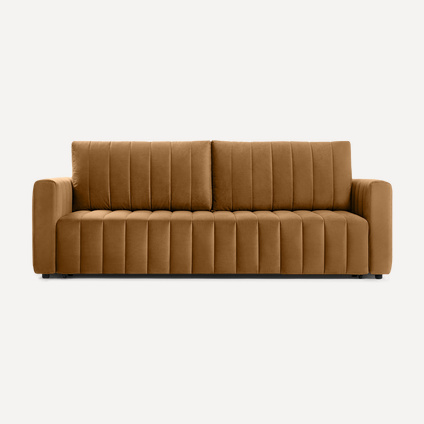 Диван прямой Белисса Velvet Mustard