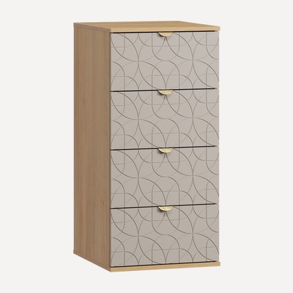 Комод Монблан-1 Lunge Santiago Oak