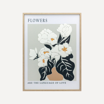 Картина Букет Цветы 45x60