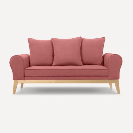 Диван прямой Коро Velvet Coral