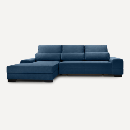 Диван угловой Торин Navy Blue