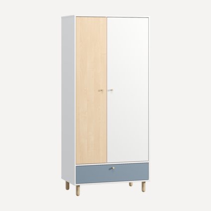 Распашной шкаф Дикинс-2 Sky Plywood