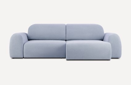Диван угловой Лилт Bucle Lilac