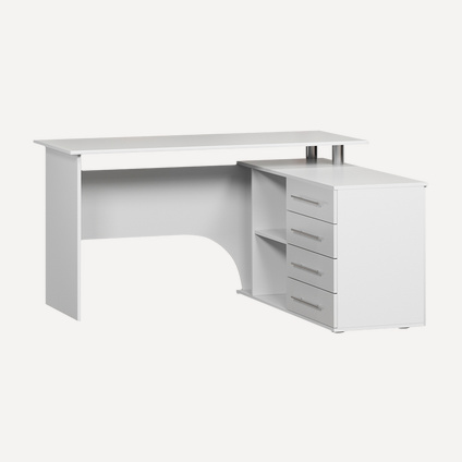 Компьютерный стол КСТ-109 Белый правый