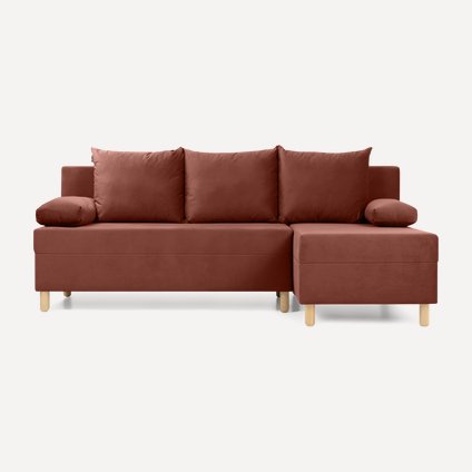 Диван угловой Амрано Velvet Terra