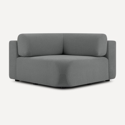 Угловое кресло Маиль-1 Bucle Grafit