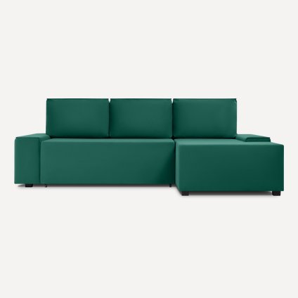 Диван угловой Корс Velvet Emerald