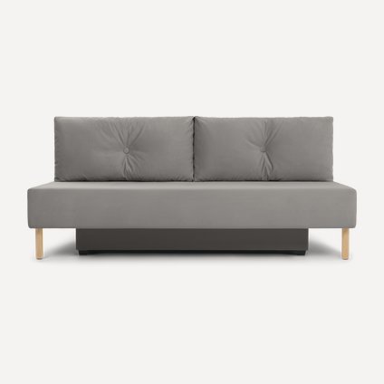 Диван прямой Берг Velvet Grafit