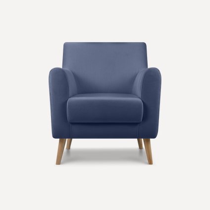 Кресло Оденс Linia Navy Blue