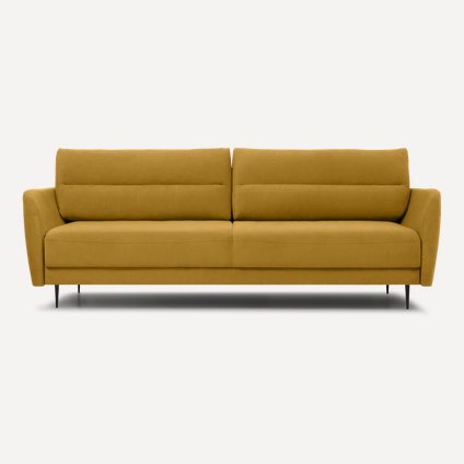 Диван прямой Ридан Velvet Yellow