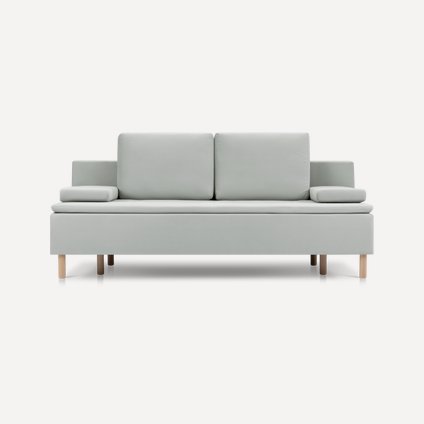 Диван прямой Линс Velvet Silver