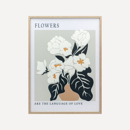 Картина Букет Цветы 45x60