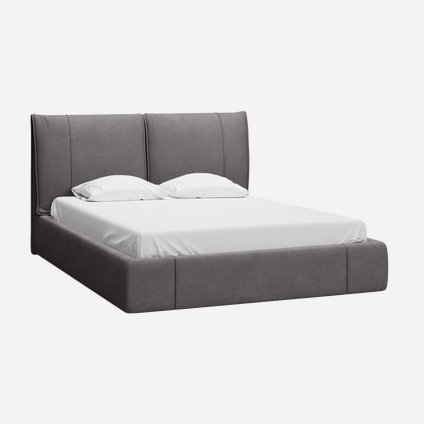 Кровать Вайлор-Floor 160 Velvet Grey