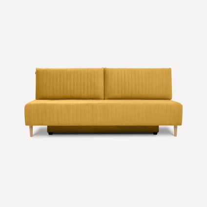 Диван прямой Лачи Velvet Yellow