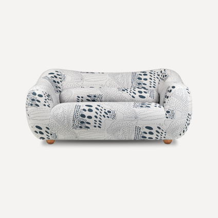 Диван прямой Тут Рядом Дом Серо-графитовый