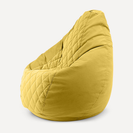 Кресло-мешок Испания XXL Velvet Yellow