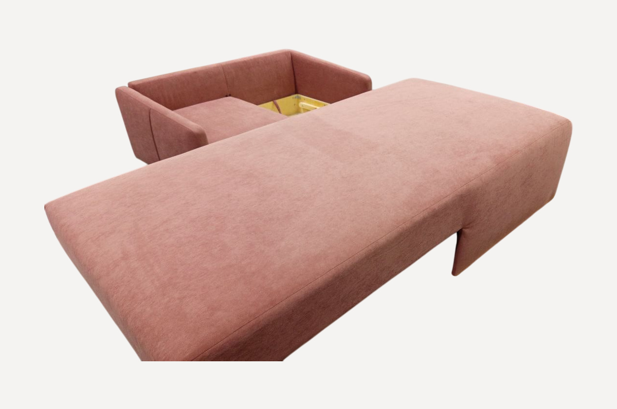 Диван угловой Льери Мини Velvet Coral - фото 5 Диван угловой Льери Мини Velvet Coral - фото 5
